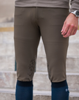Dada Sport Capitol Mens Knee Grip Breeches, Dark Olive