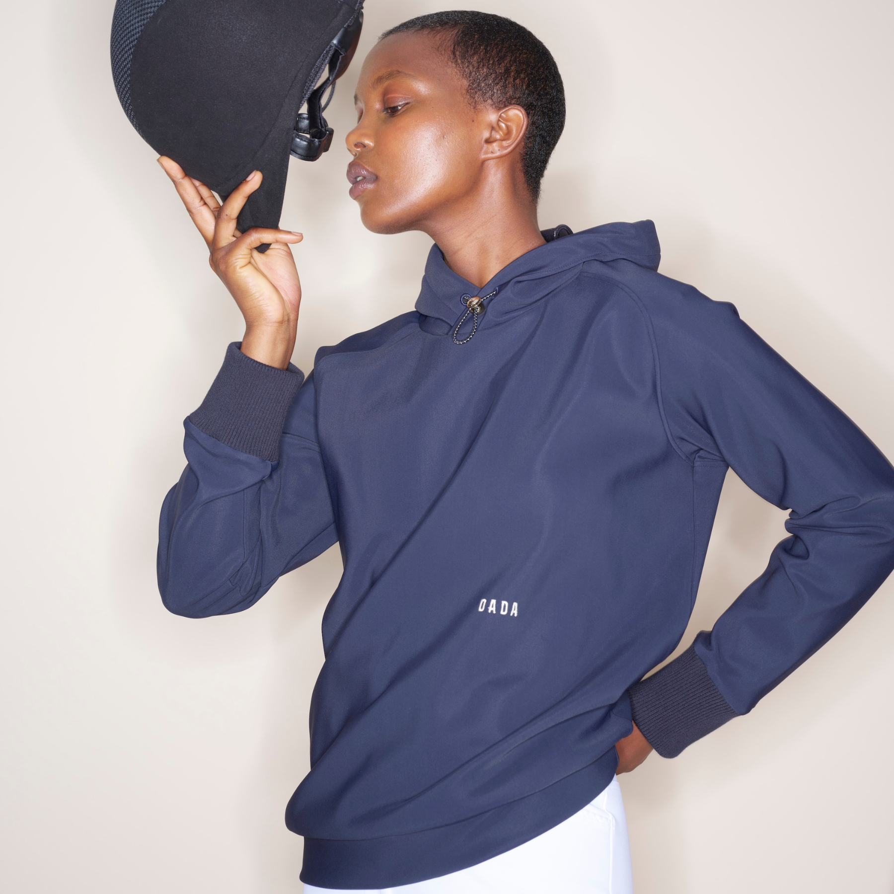 Dada Sport Dali Ladies Hooded Sweatshirt, Marine