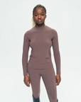 Dada Sport Totem Ladies Long Sleeve Training Shirt, Coffee