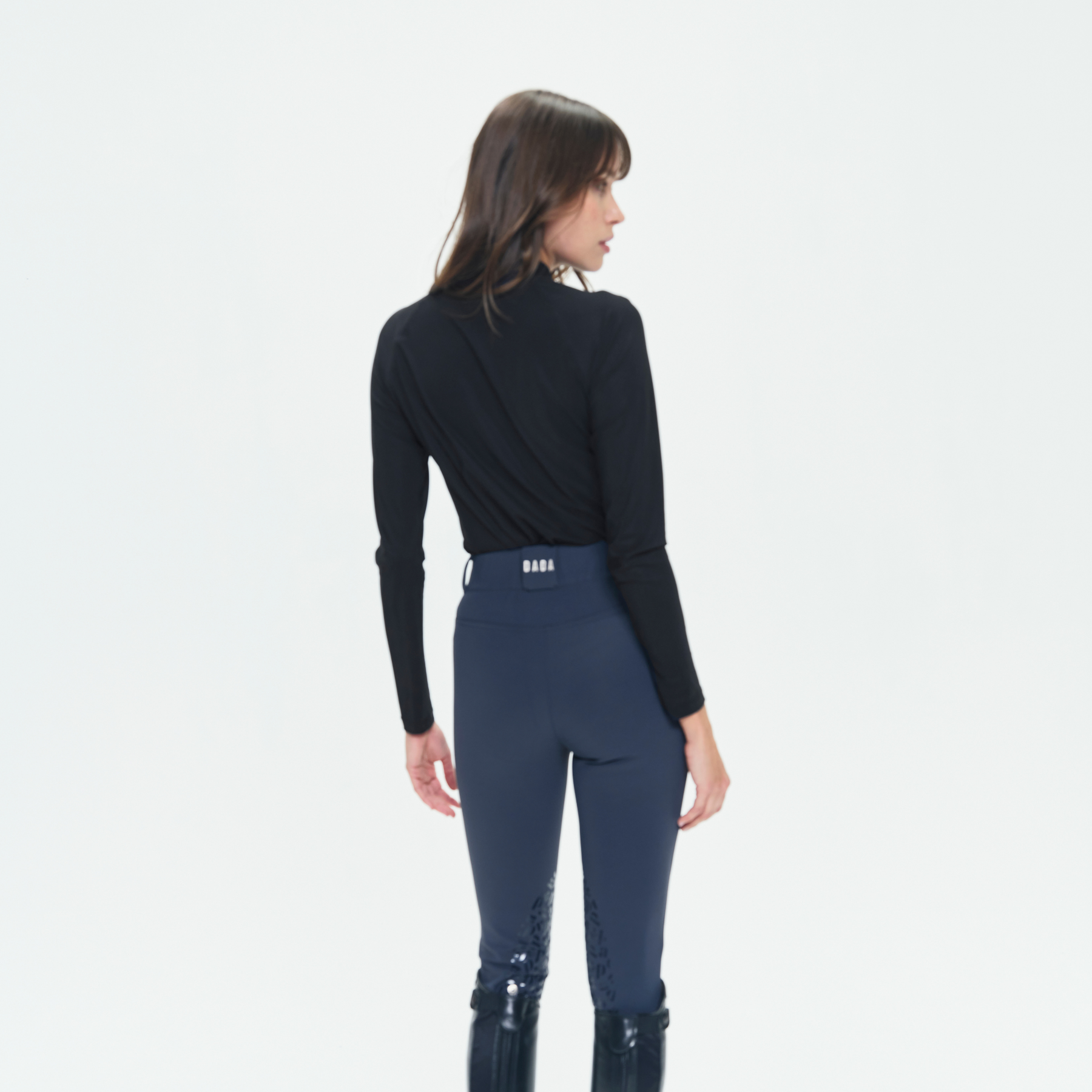 Dada Sport Totem Ladies Long Sleeve Training Shirt, Black