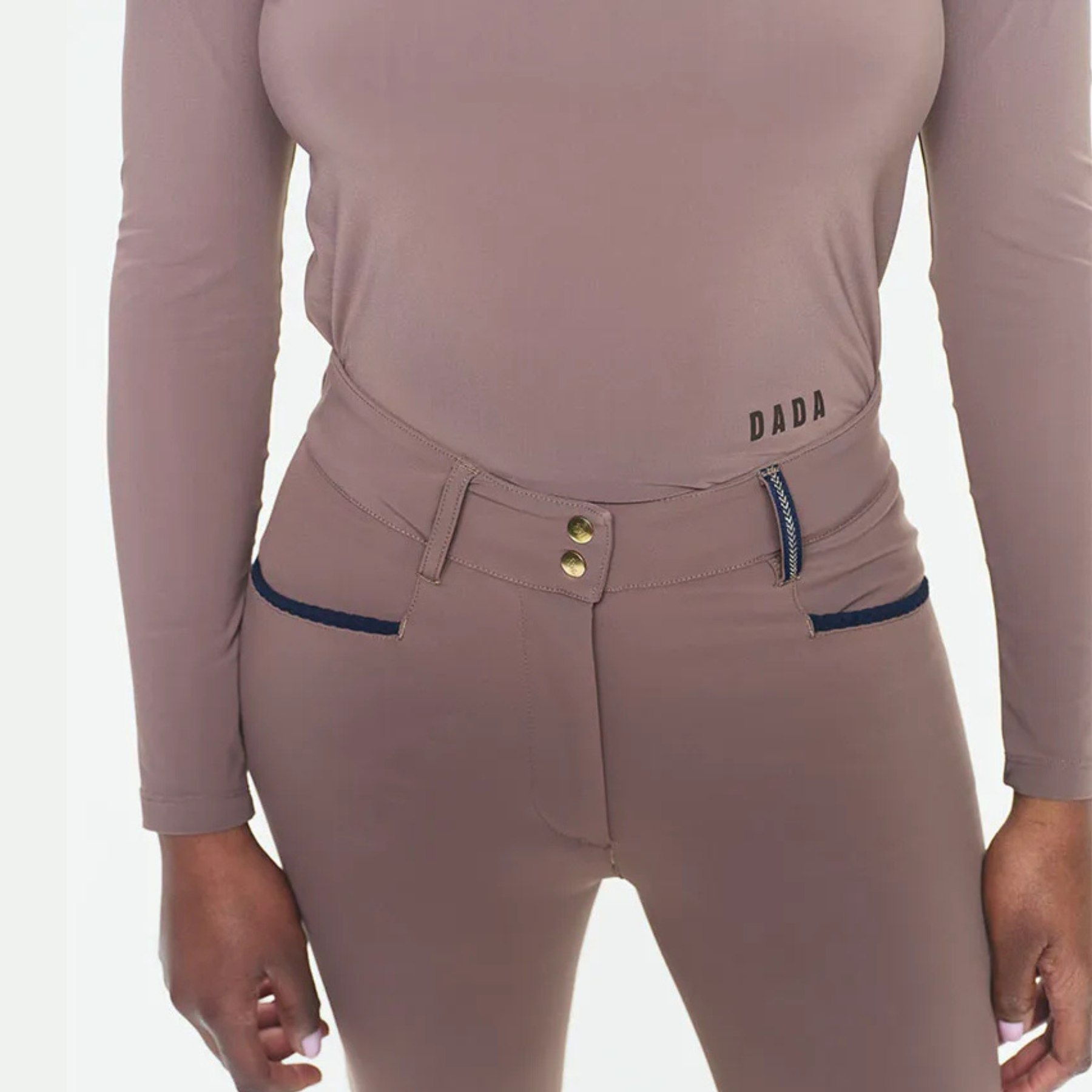 Dada Sport Totem Ladies Long Sleeve Training Shirt, Coffee