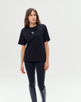 Dada Sport Oasis Ladies Short Sleeve Training Shirt, Black