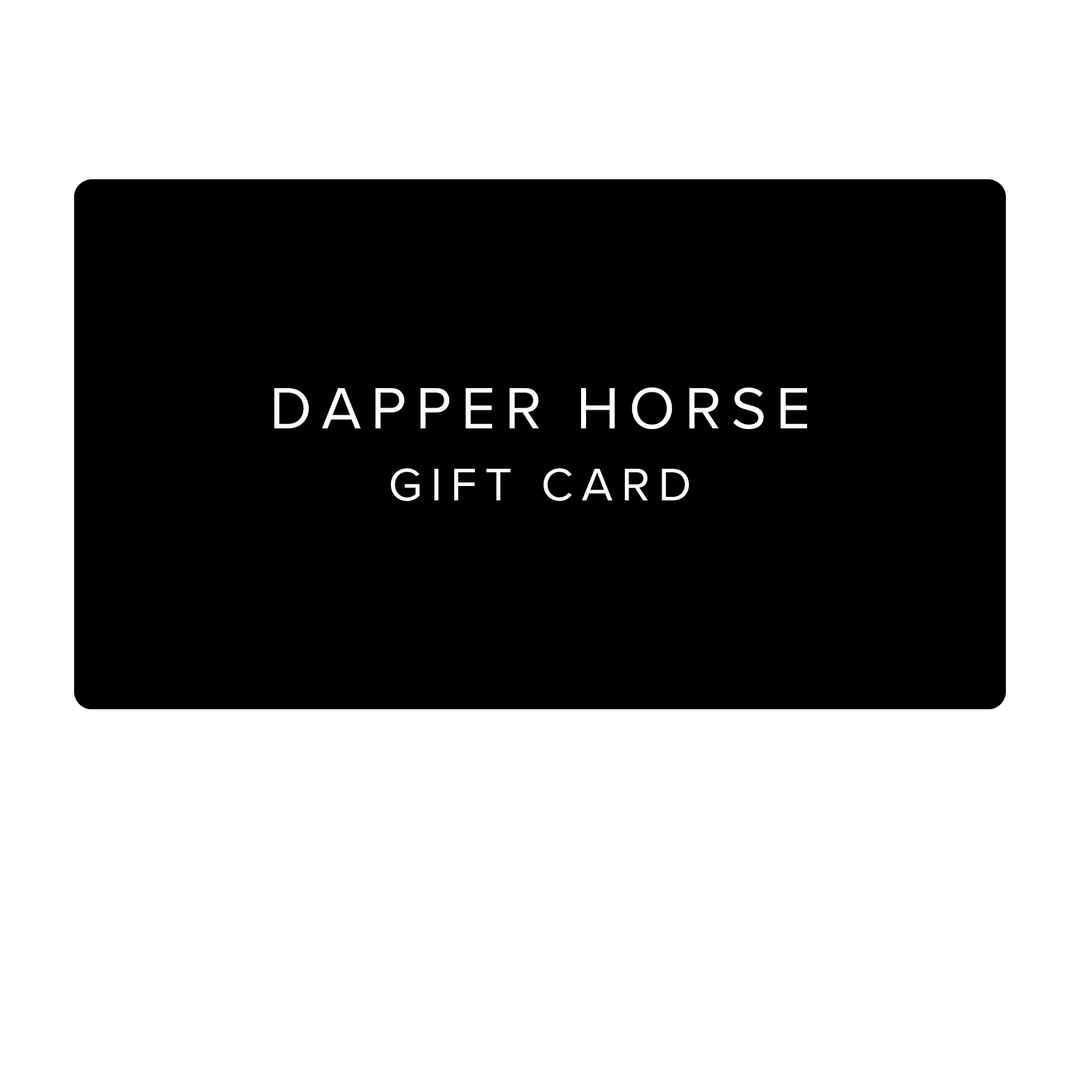 Dapper Horse Physical Gift Card