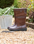 Dubarry Kildare Ladies Mid-height Country Boot in Walnut