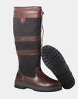 Dubarry Galway Ladies Waterproof Leather Country Boot in Black/Brown
