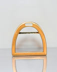 Dubois Cheval Brushed Gold Stirrup Buckle