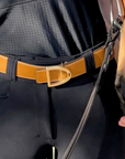 Dubois Cheval Brushed Gold Stirrup Buckle