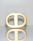 Dubois Cheval Brushed Gold Link Buckle