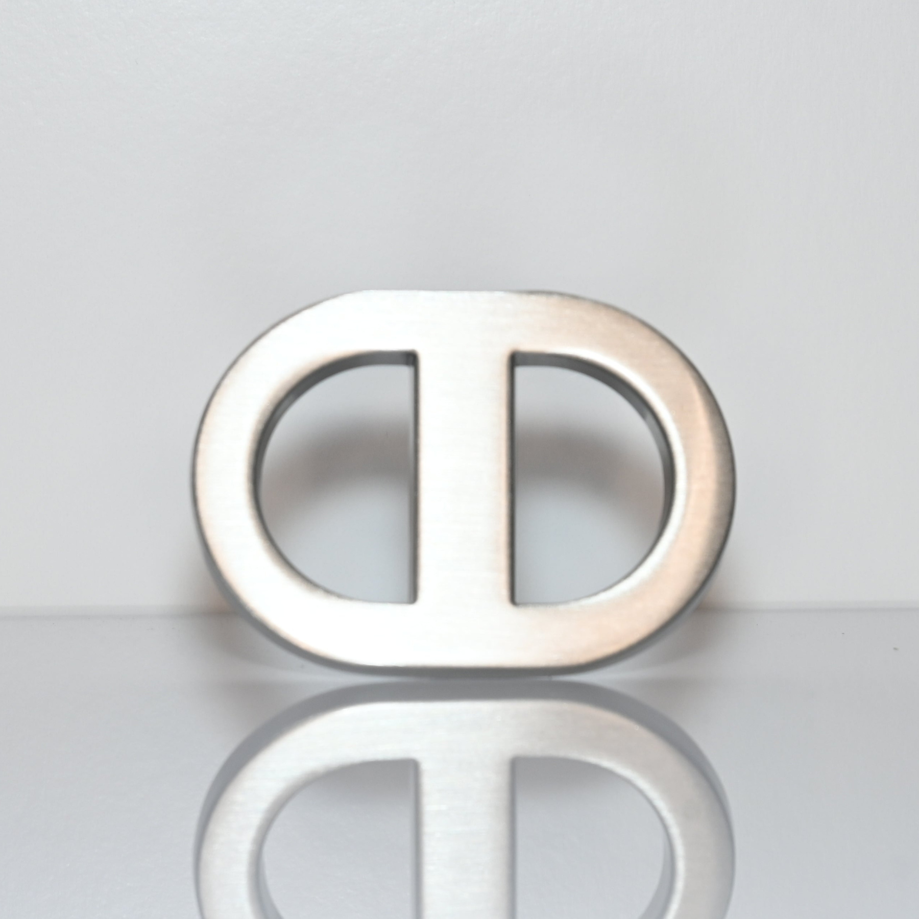 Dubois Cheval Brushed Silver Link Buckle