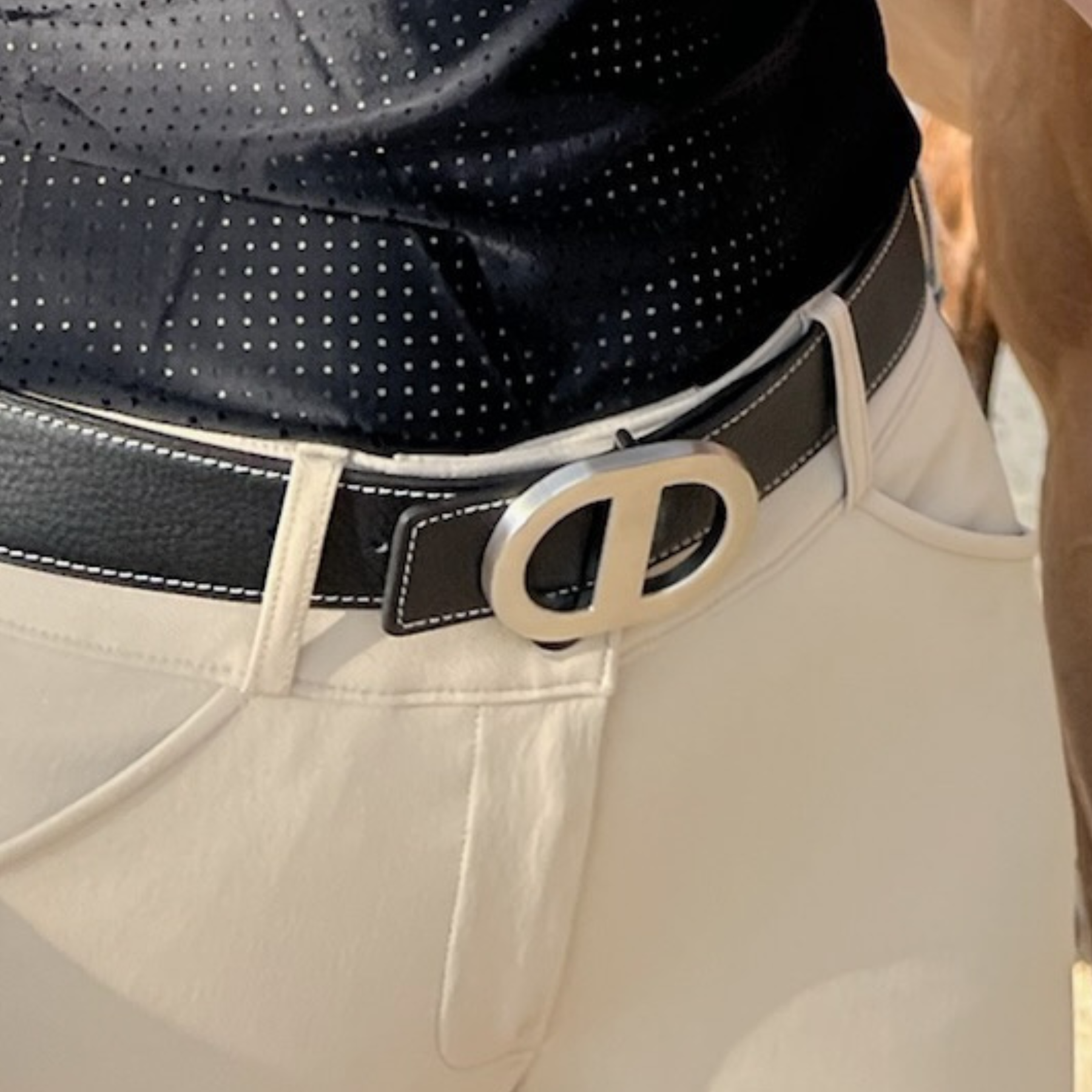 Dubois Cheval Brushed Silver Link Buckle