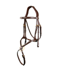 Dy'on D Collection Figure 8 Noseband Bridle, Brown
