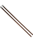 Dy'on Premium Soft Leather Stirrup Leathers, Brown