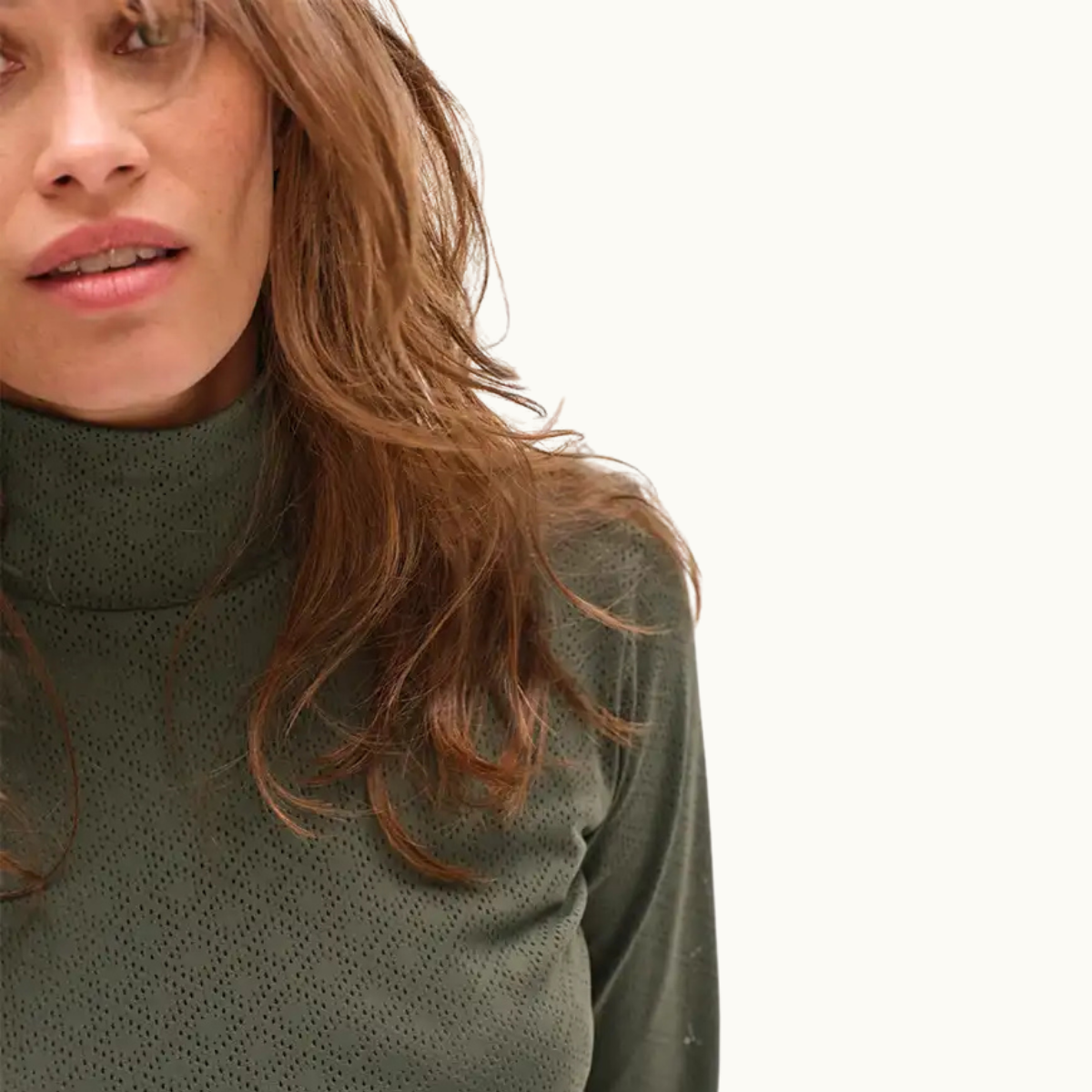 Dada Calder Ladies Long Sleeve Riding T-Shirt, Green