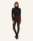 Dada Sport Consul Ladies Funnel Collar Long Sleeve T-Shirt, Midnight