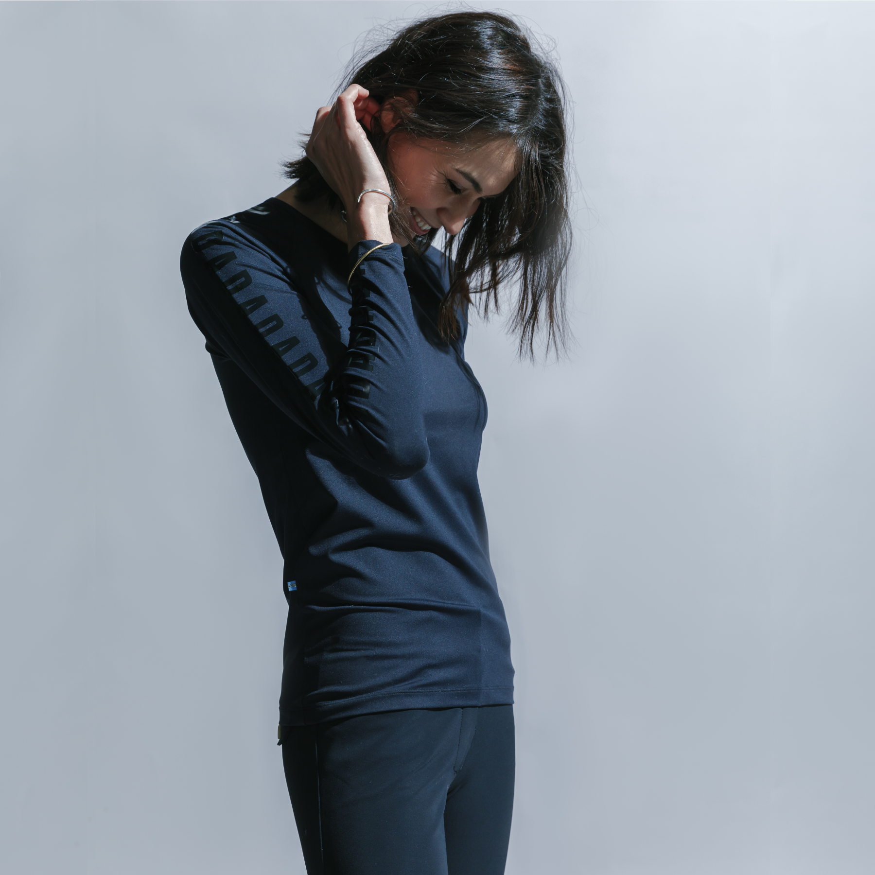 Dada Izzy Ladies Long Sleeve Training Shirt, Black