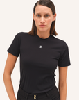 Dada Sport Berlin Ladies Short Sleeve Training Shirt, Black