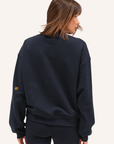 Dada Sport Birman Ladies Cotton Sweatshirt, Navy