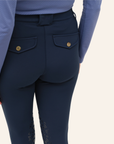 Dada Sport Giovani Light Knee Grip Breeches, Dark Baltic