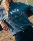 Dada Sport Johnson Ladies Cheval Club Sweatshirt, Washed Baltic