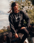 Dada Sport Johnson Ladies Cheval Club Sweatshirt, Washed Black