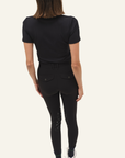Dada Sport Sagaro Ladies Knee Grip Breeches, Black