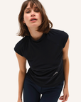 Dada Sport Totem MC Ladies Short Sleeve Training Shirt, Navy