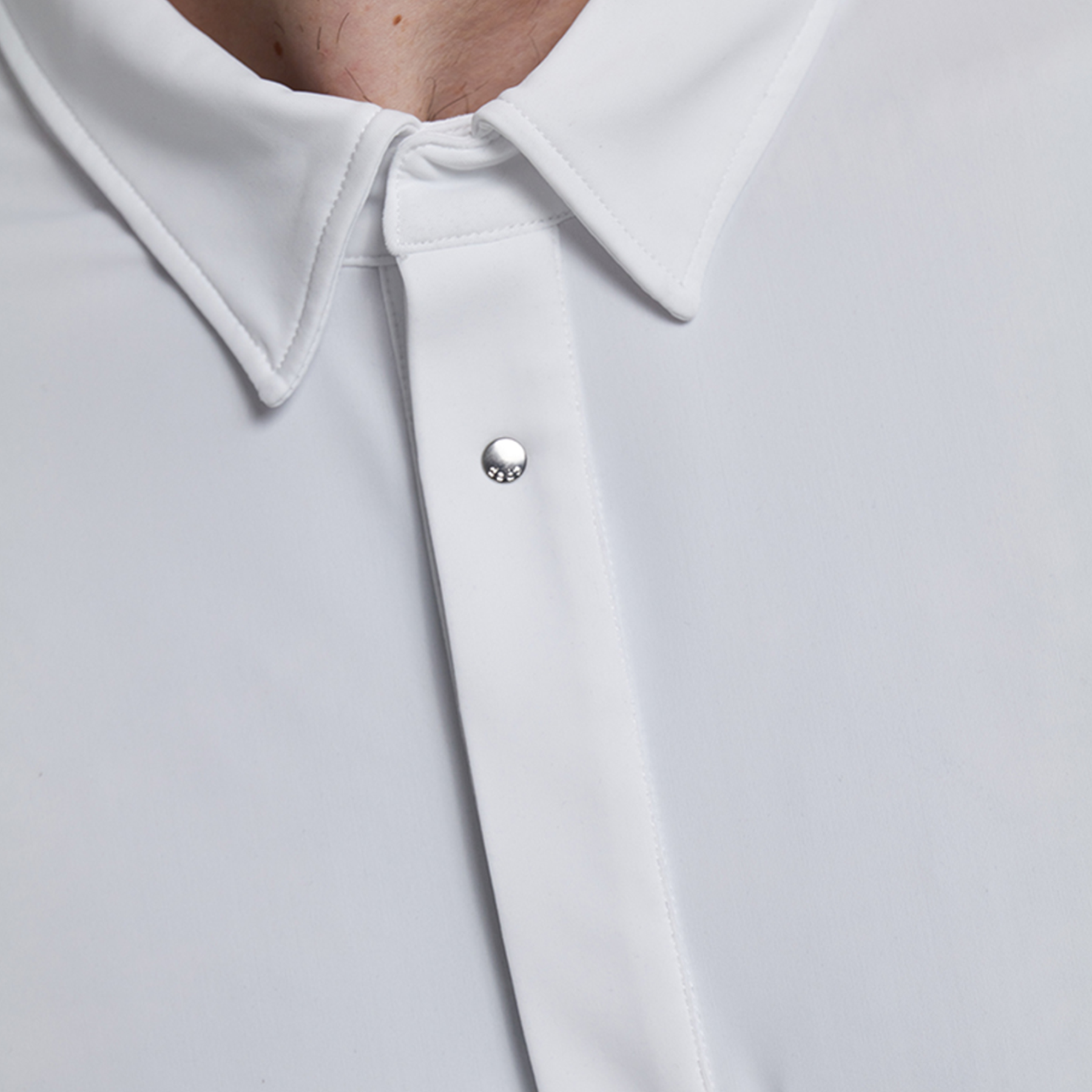 Dada Sport Vitali NEW Men's Long Sleeve Show Shirt, White