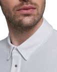 Dada Sport Vitali NEW Men's Long Sleeve Show Shirt, White
