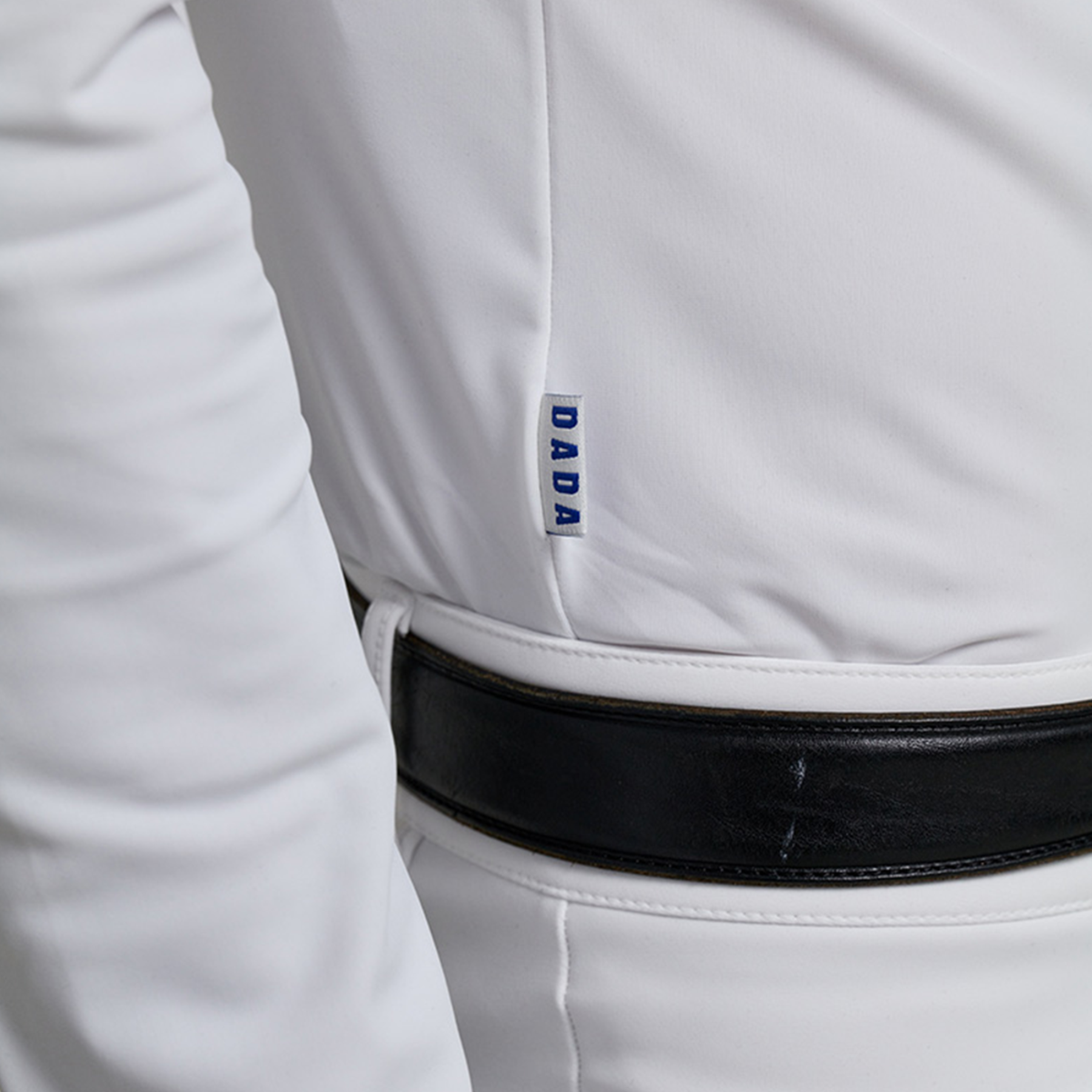 Dada Sport Vitali NEW Men's Long Sleeve Show Shirt, White