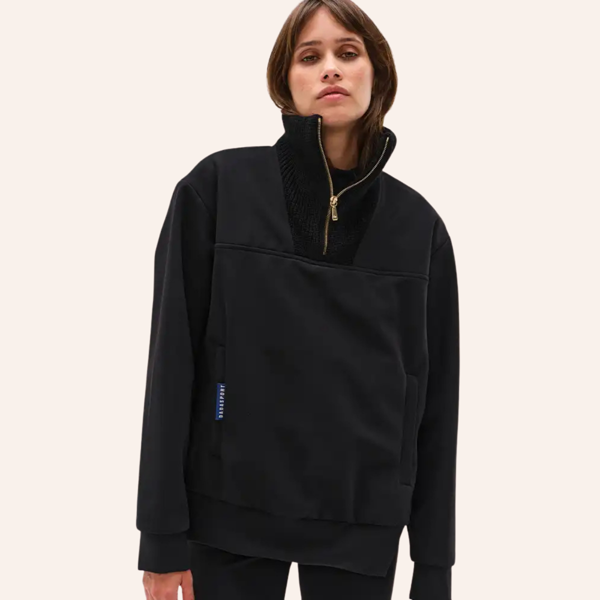 Dada Sport Urvoso Ladies Sweatshirt, Black