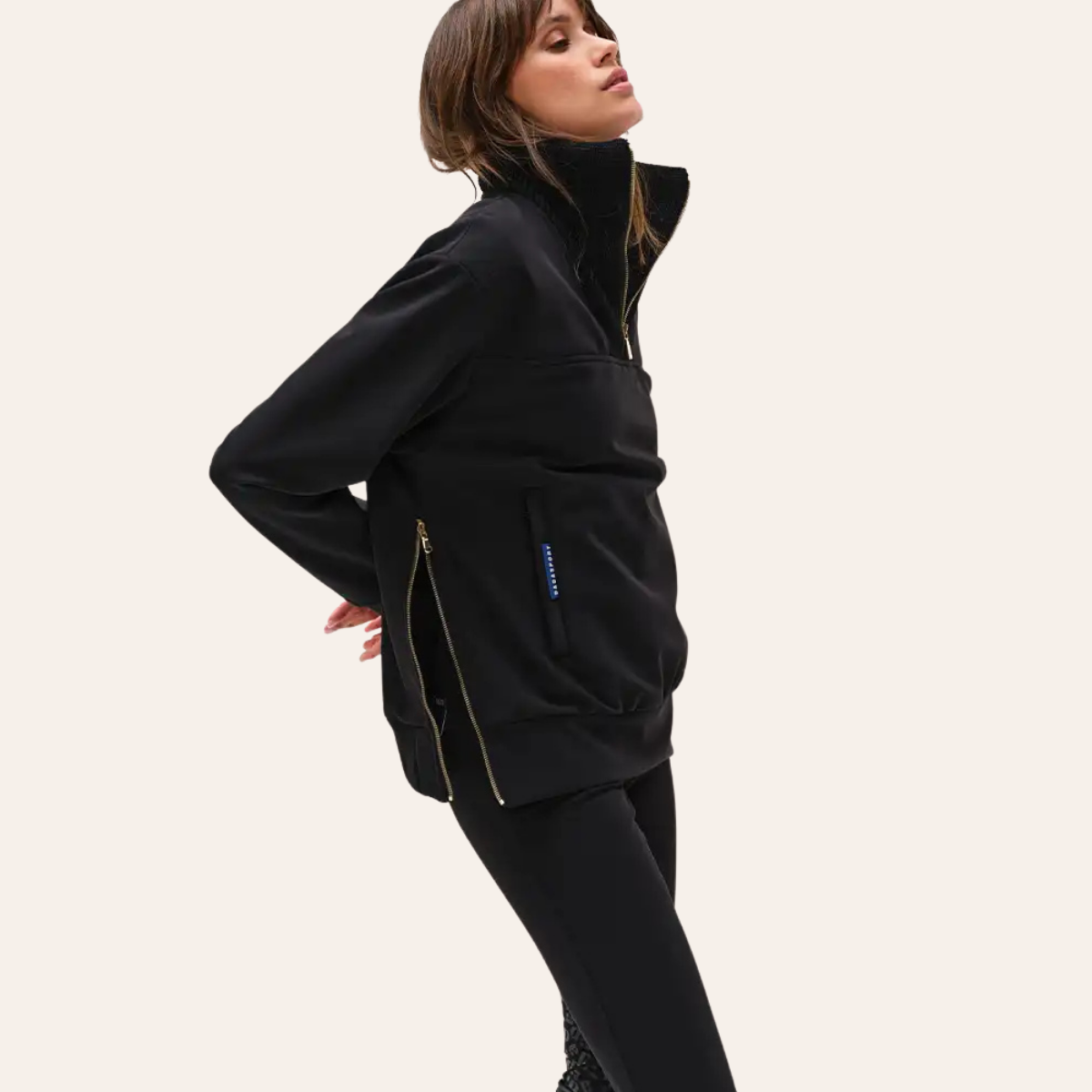Dada Sport Urvoso Ladies Sweatshirt, Black