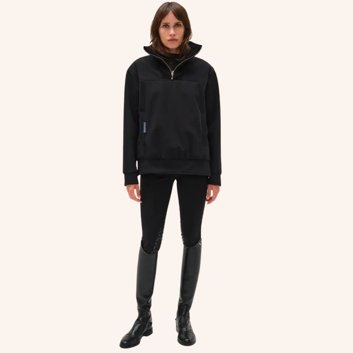 Dada Sport Urvoso Ladies Sweatshirt, Black