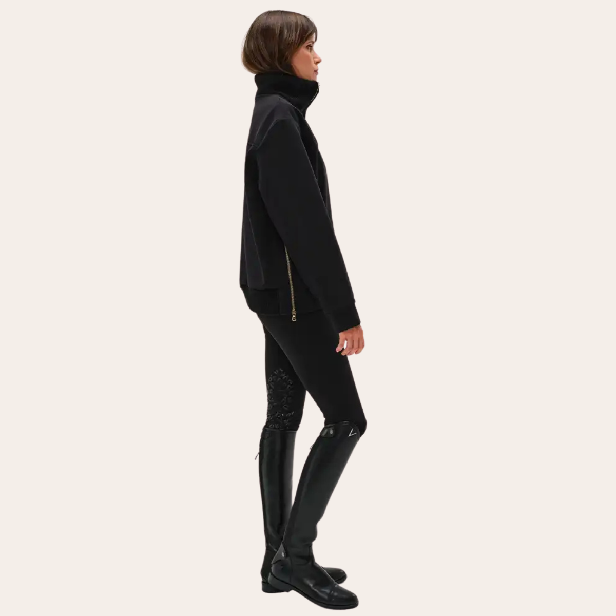 Dada Sport Urvoso Ladies Sweatshirt, Black