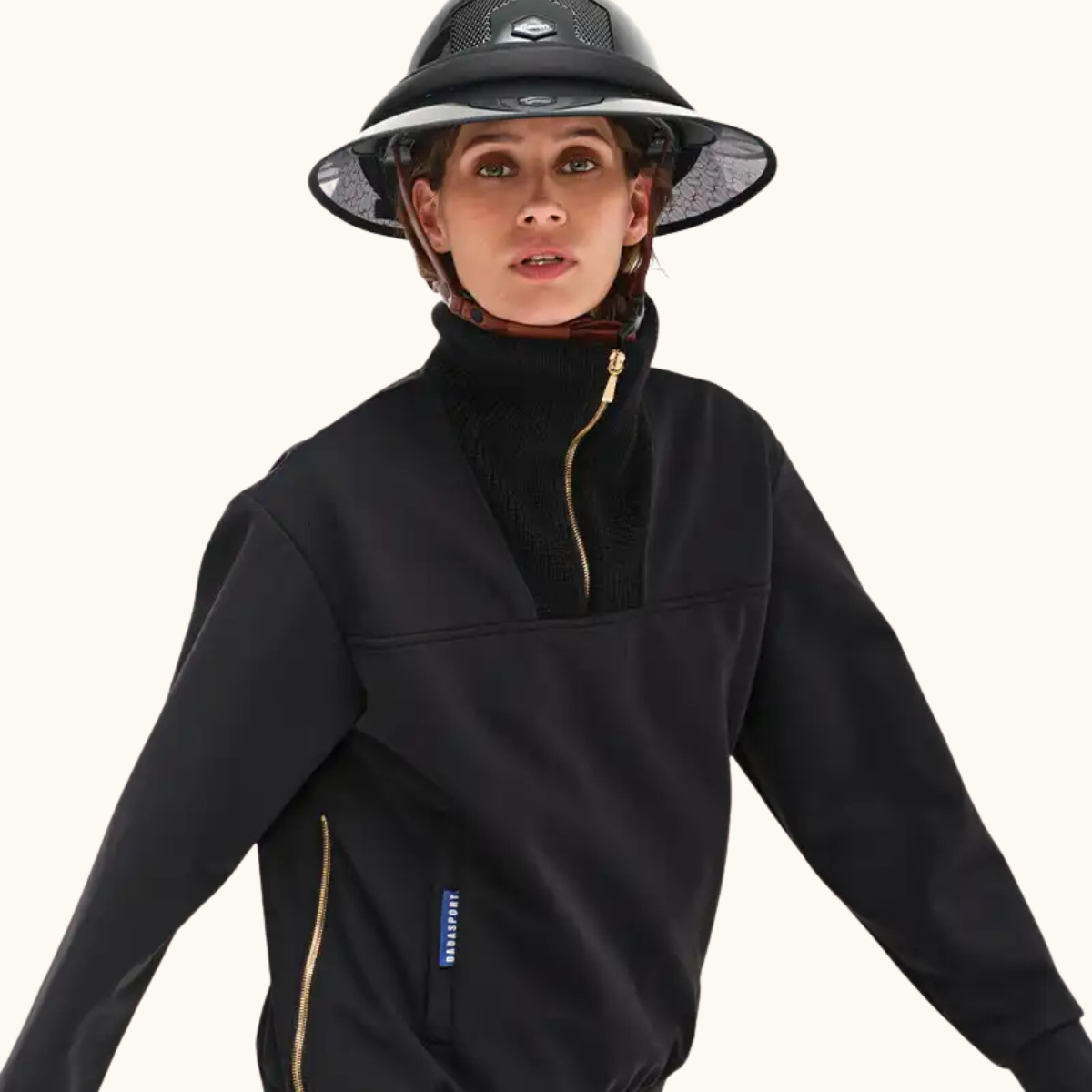Dada Sport Urvoso Ladies Sweatshirt, Black