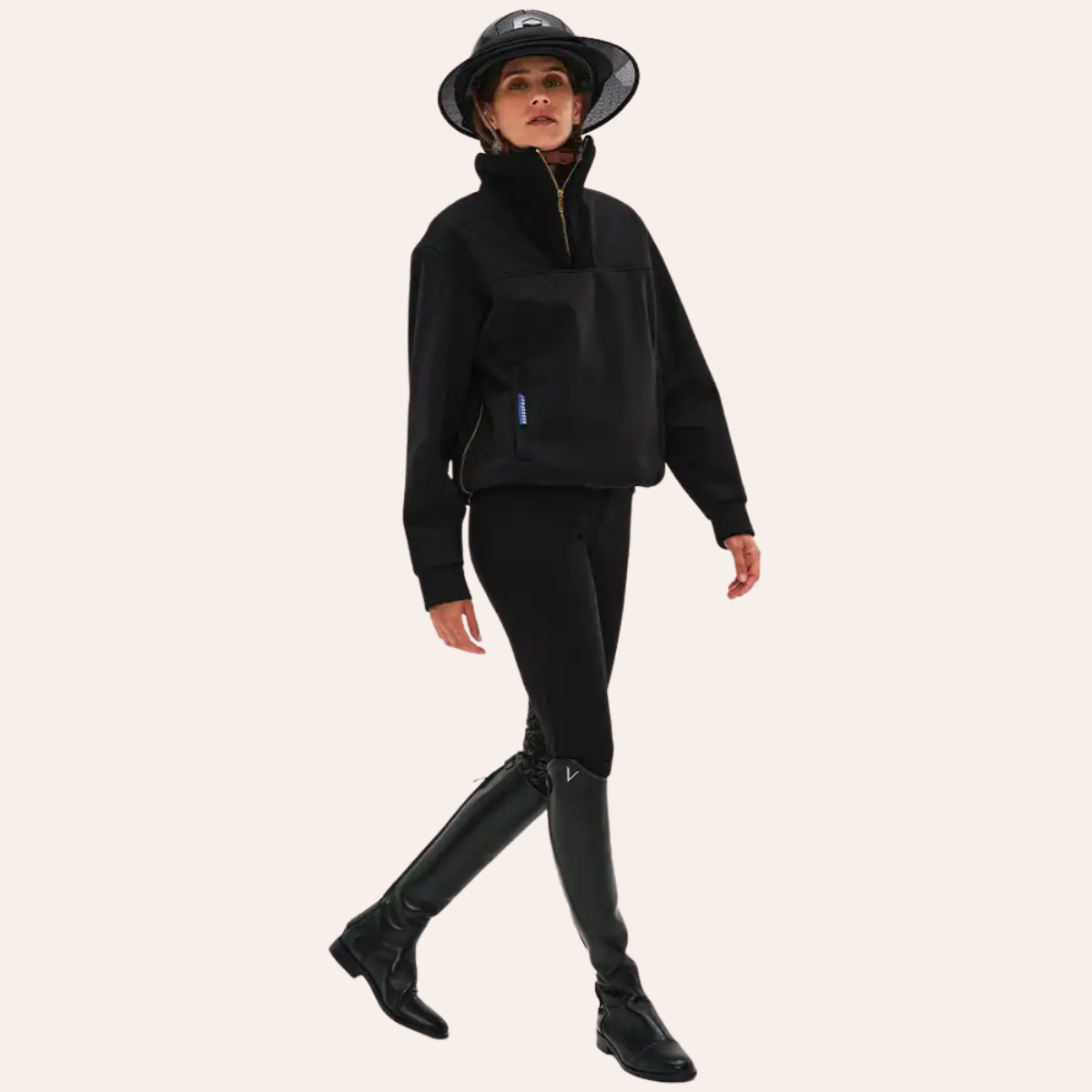 Dada Sport Urvoso Ladies Sweatshirt, Black