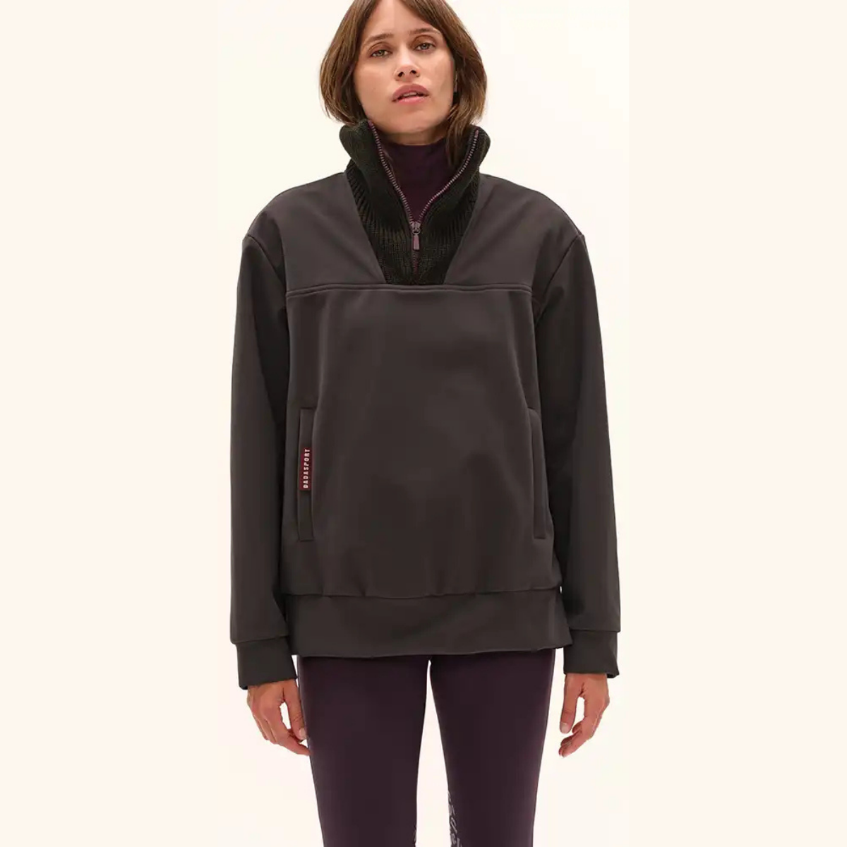 Dada Sport Urvoso Ladies Sweatshirt, Dark Brown