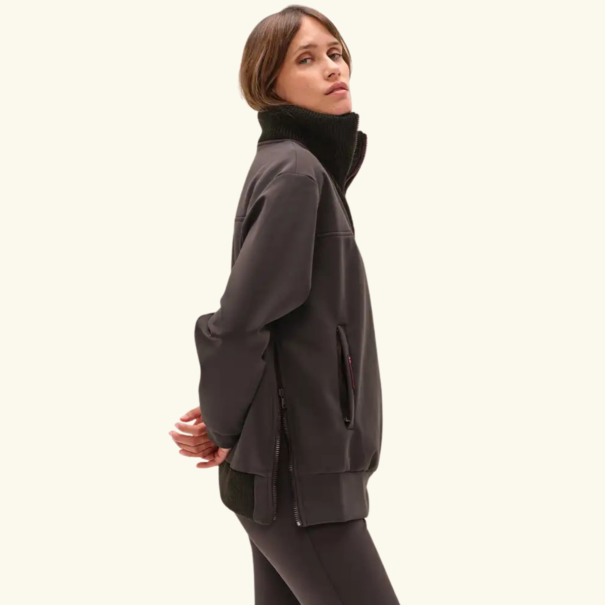 Dada Sport Urvoso Ladies Sweatshirt, Dark Brown