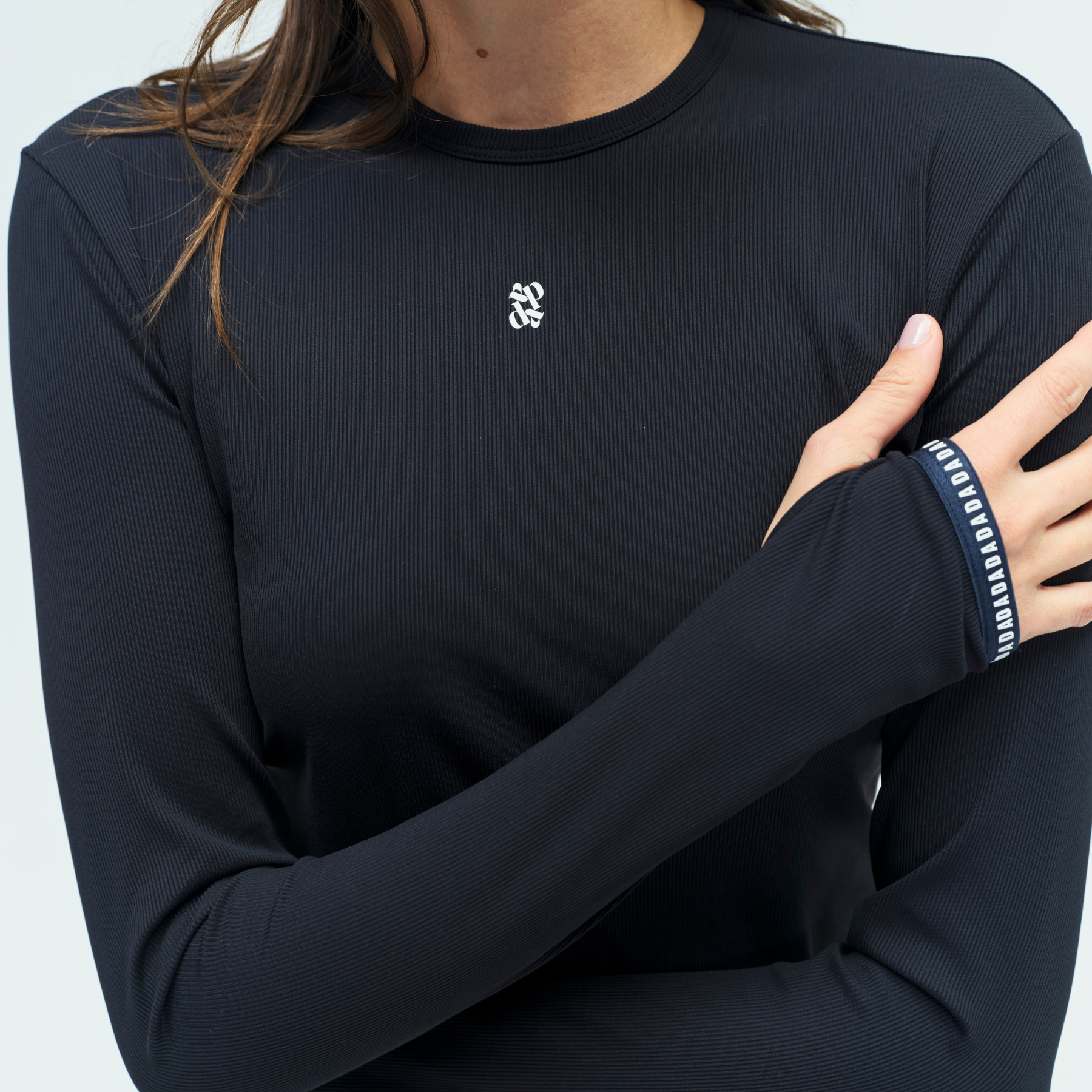 Dada Sport Kira Ladies Long Sleeve Training Shirt, Black