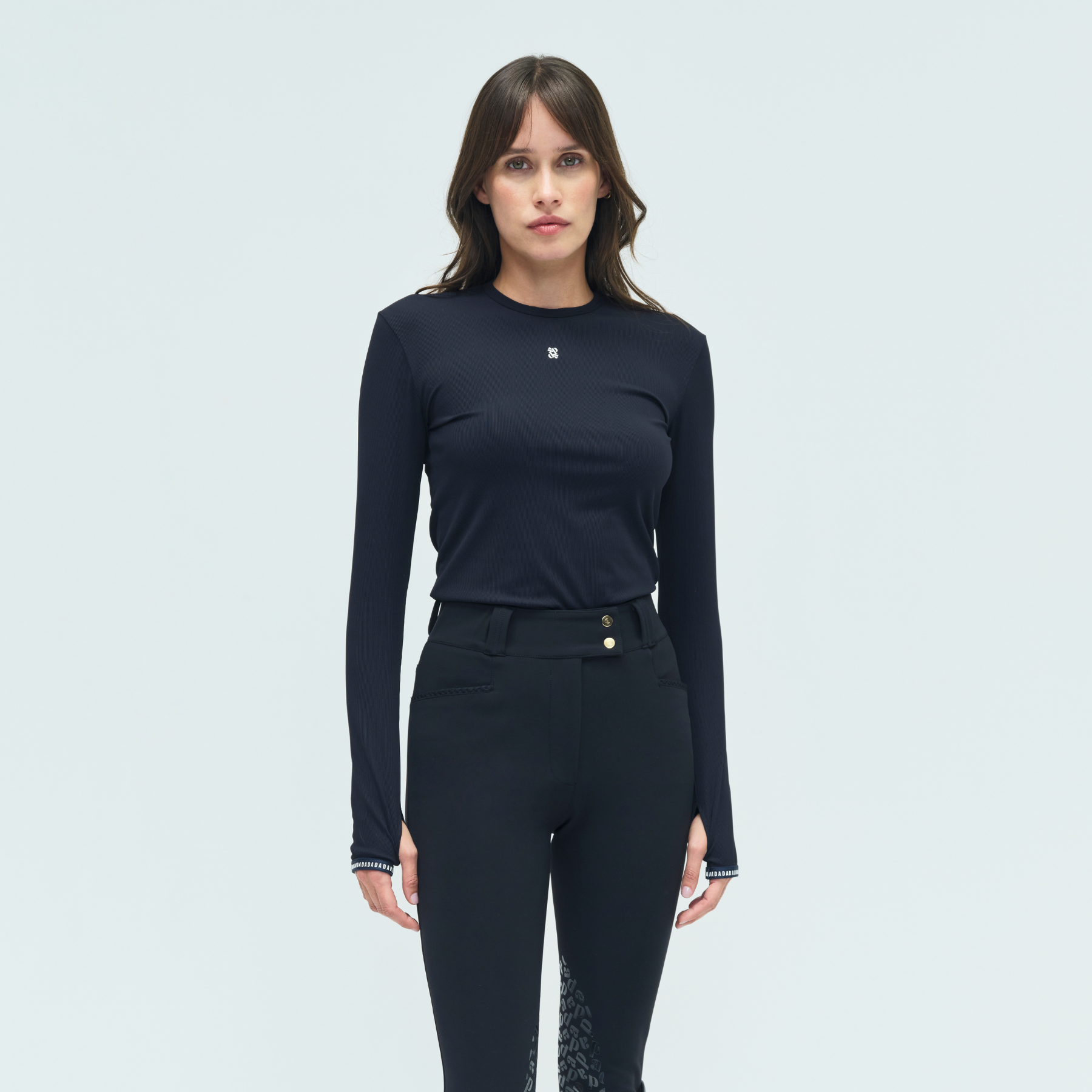 Dada Sport Kira Ladies Long Sleeve Training Shirt, Black