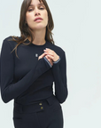 Dada Sport Kira Ladies Long Sleeve Training Shirt, Black