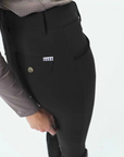 Dada Sport Giovani Grip Knee Grip Breeches, Black