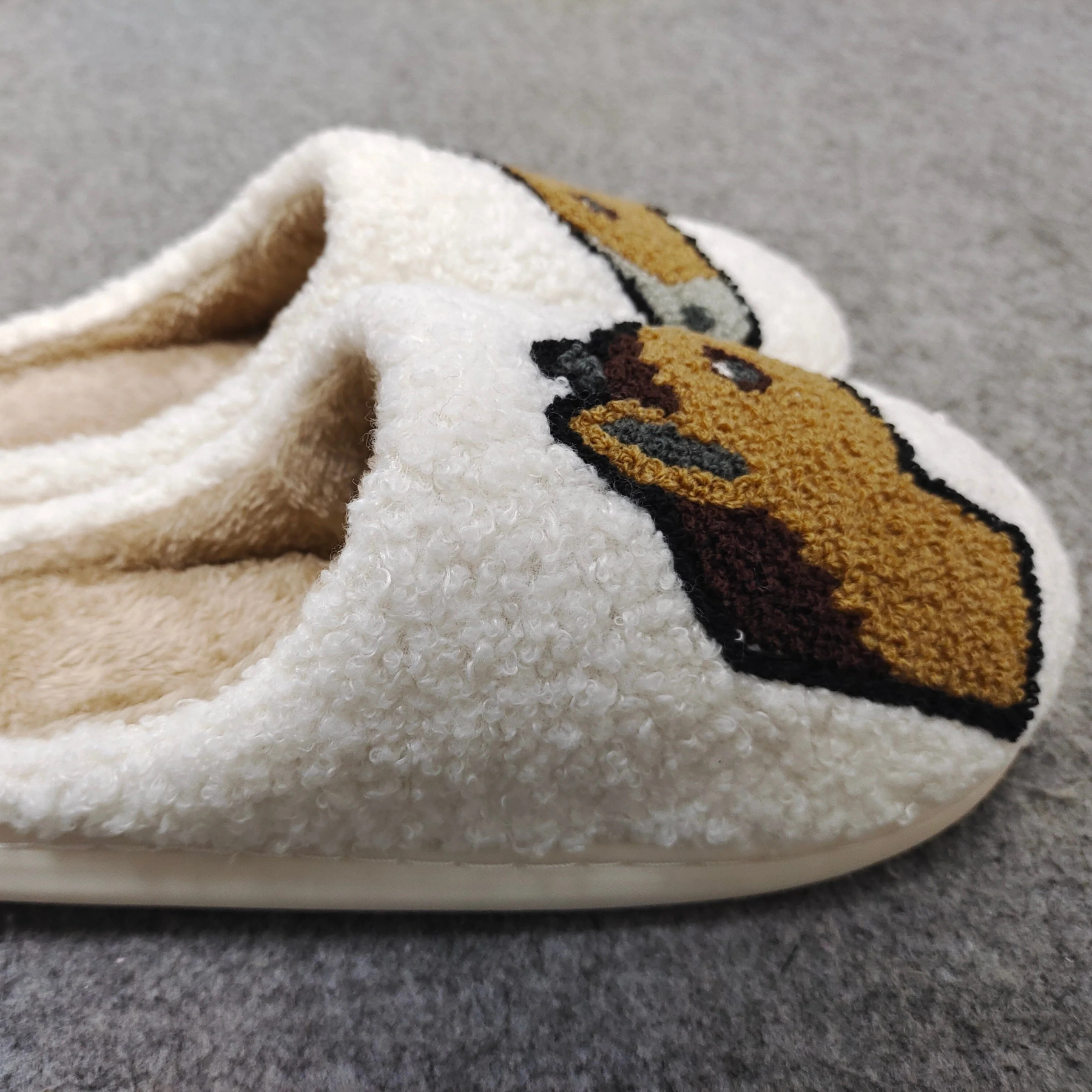 Dreamers & Schemers Horse Head Emoji Slippers