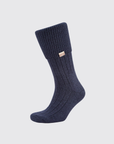 Dubarry Alpaca Wool Socks, Navy