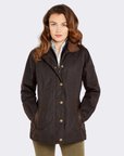 Dubarry Mountrath Women's Waxed Cotton Jacket, Java