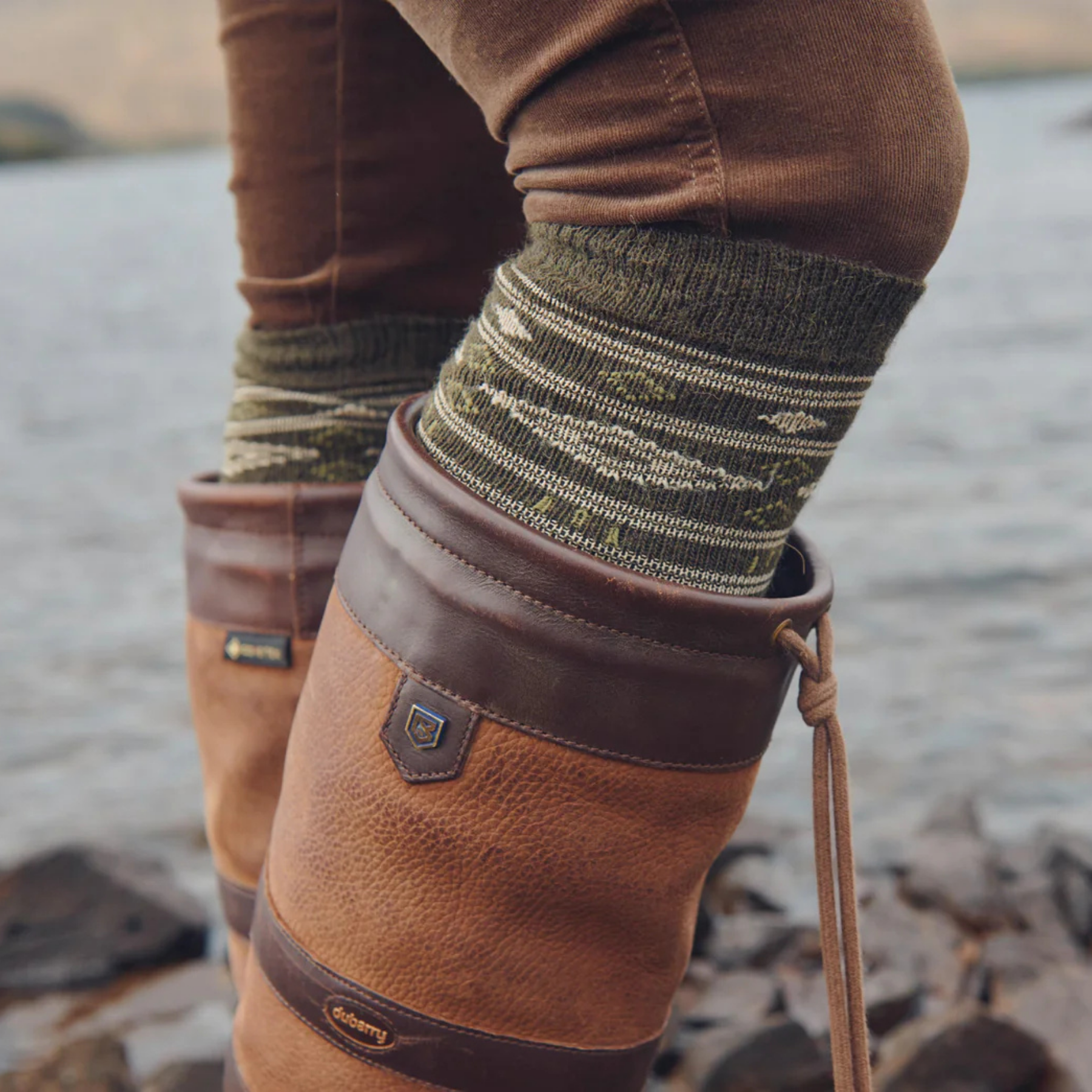 Dubarry Rolestown Socks, Olive