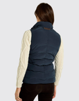 Dubarry of Ireland Kilcarey Women's Quilted Vest - Navy