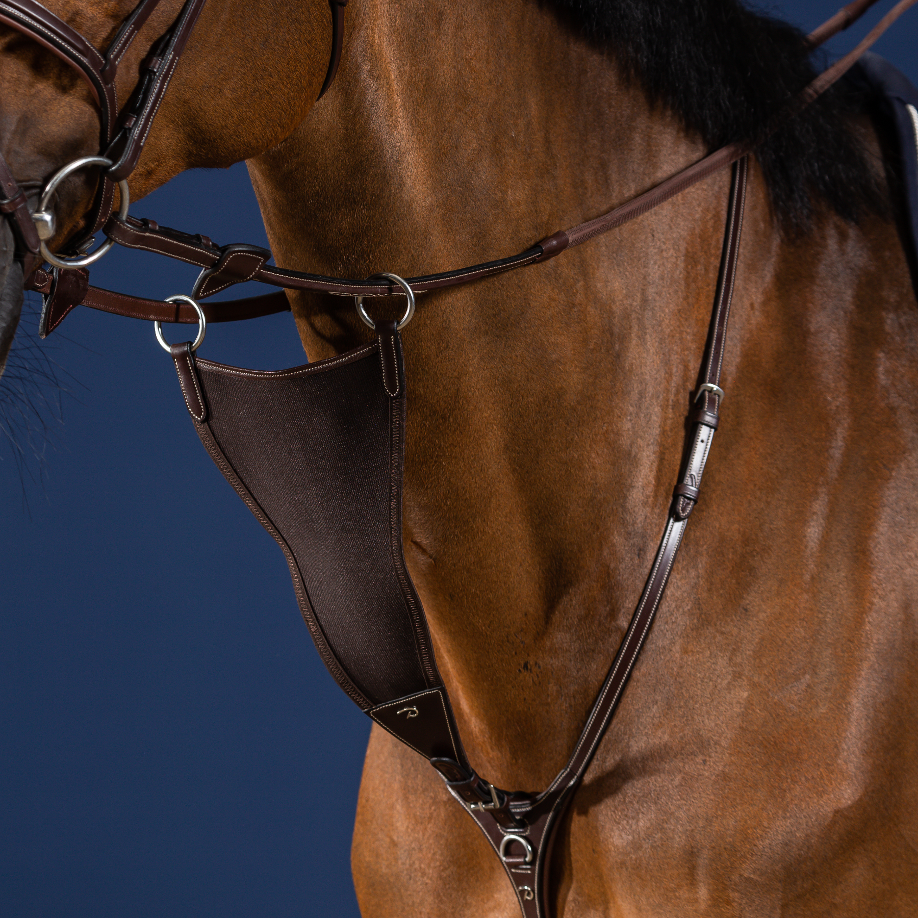 Dy'on Elastic BIB Martingale Attachment, Brown, US Collection