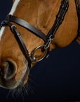 Dy'on Flat Leather Bridle With Snap Hooks, Brown, Working By Dyon