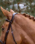 Dy'on Headpiece with Throat Latch, Brown, US Collection