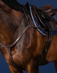 Dy'on Long Bridge Breastplate, Brown, US Collection